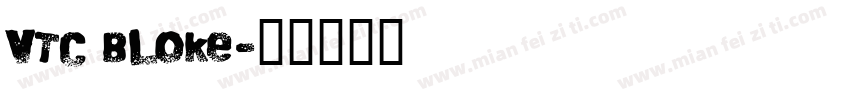 VTC Bloke字体转换
